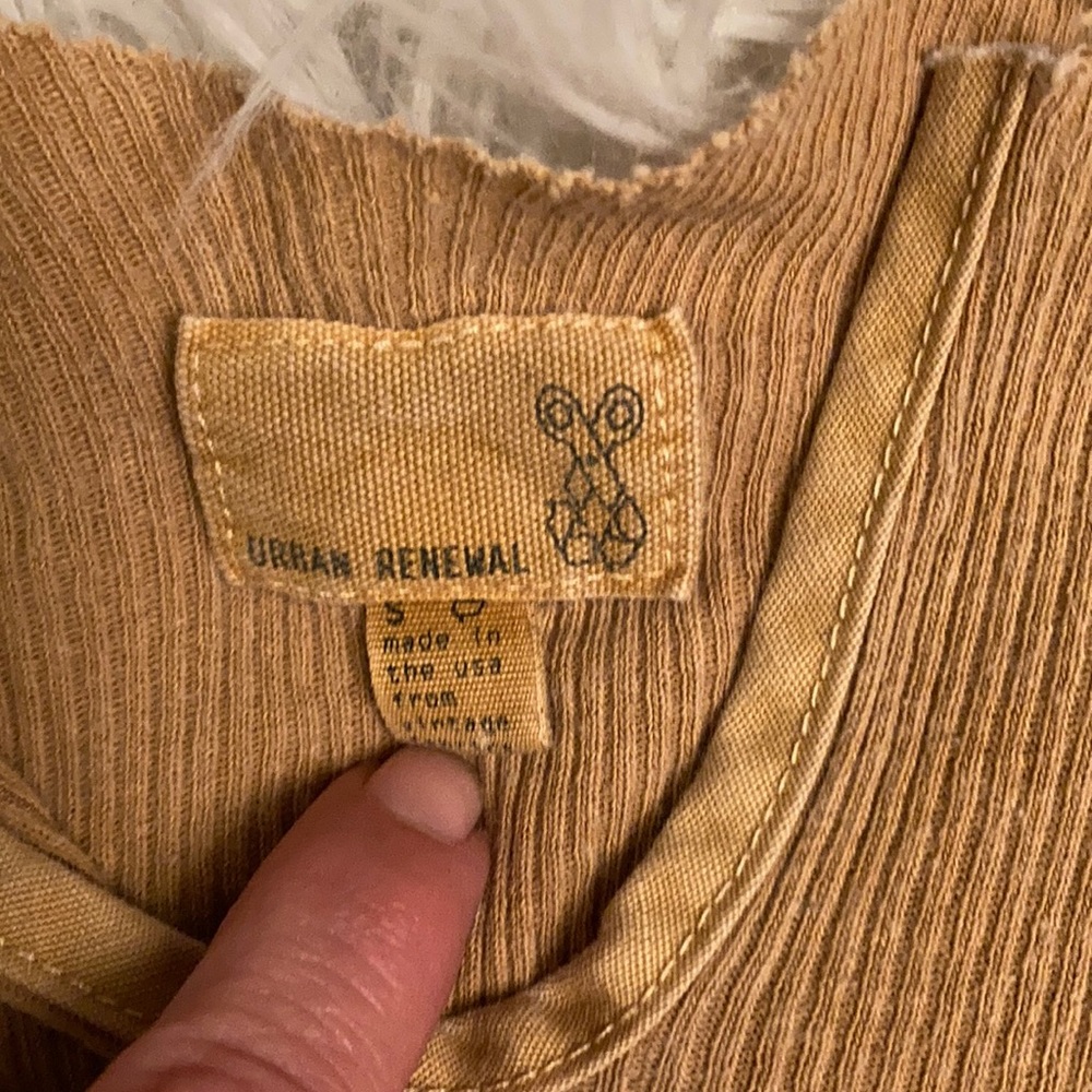 Urban vintage washed dye tank